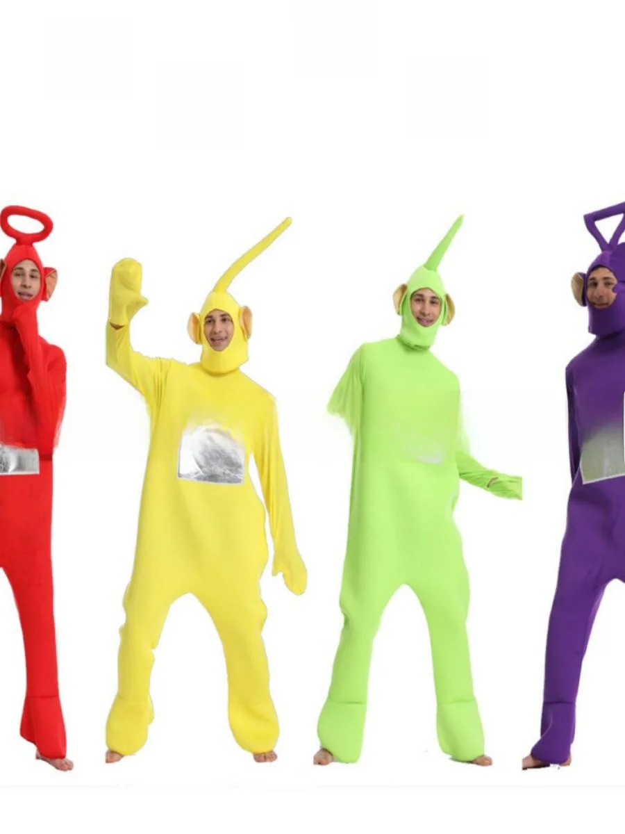 

loween Carnival Cosplay Par Cartoon Cute Baby Antenna Costume Vintage Design Funny Outfit for Women's Traditional Wear