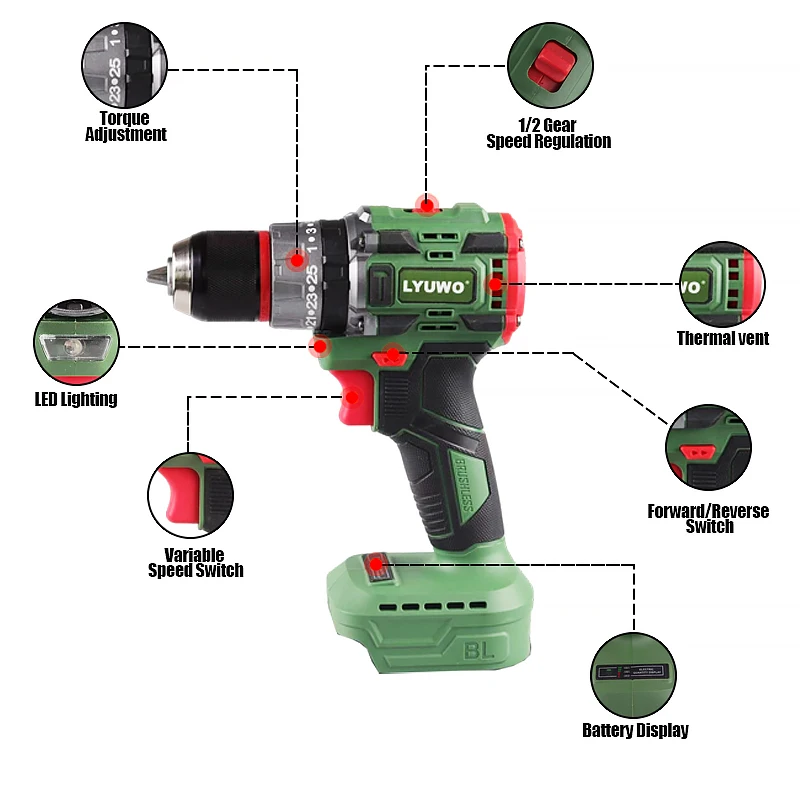 Thumbnail 4 - #88 Handheld Power Drills Comparison Guide