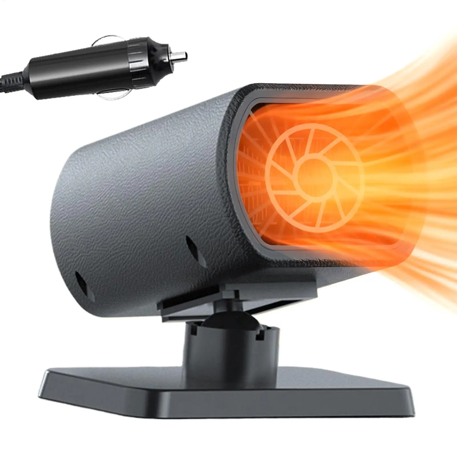 

12 В обогреватель автомобиля размораживатель с вентилятором 2 в 1 портативный автомобильный обогреватель с присоской для автомобиля, окна грузовика, зима