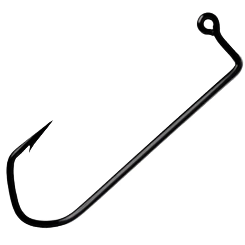 

90 Degree Right Angle Triangle Blood Groove Hooks Extra Long Curved Shank Crank Hooks Saltwater Lure Jig Head Offset Hooks Pesca
