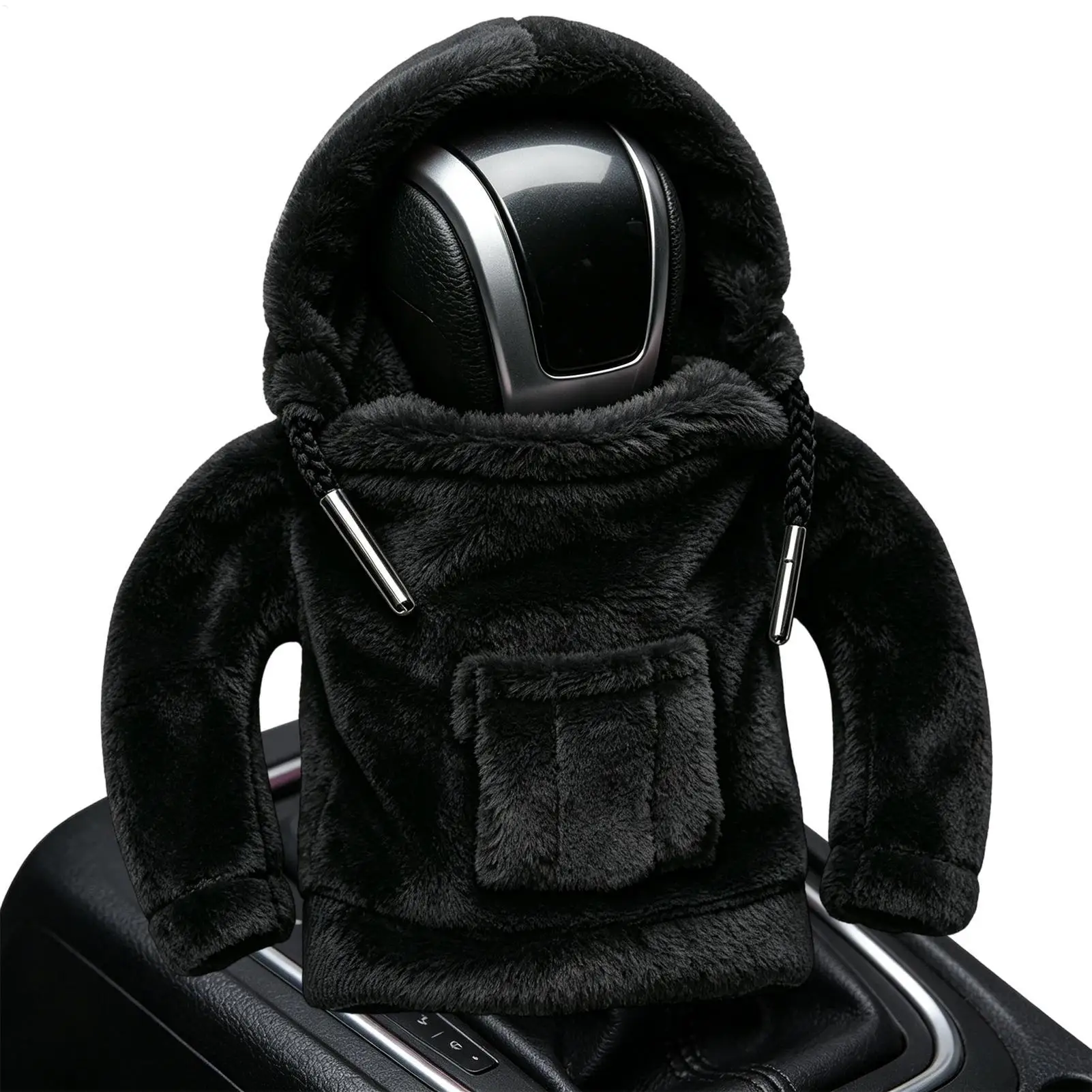 Gear Shift Hoodie Automotive Interior Decoration Vehicle Gear Shift Knob Cover For Sedan Taxi Truck Caravan Commuting Travel