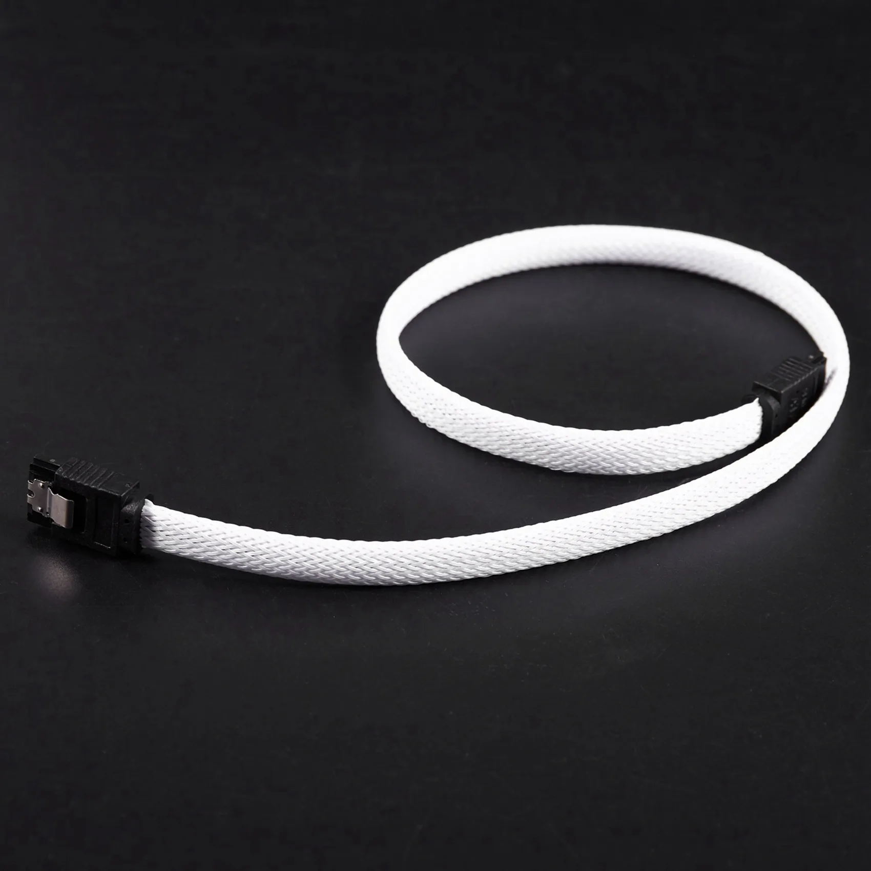 FULL-3X 50CM SATA 3.0 III SATA3 7핀 데이터 케이블 6Gb/S SSD 케이블 HDD 하드 디스크 데이터 코드 나일론 슬리브 프리미엄 버전