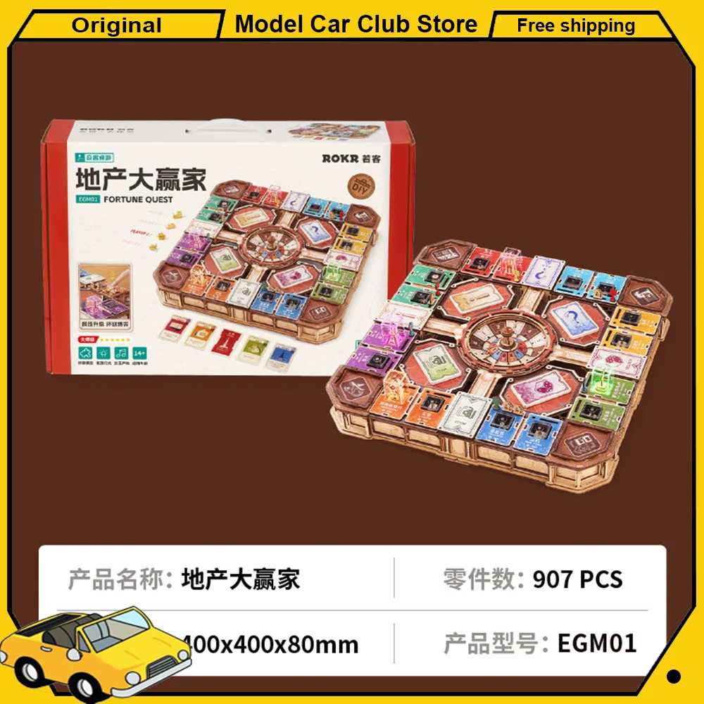 Board Game Catan - New Fortune Quest Wooden Puzzle DIY