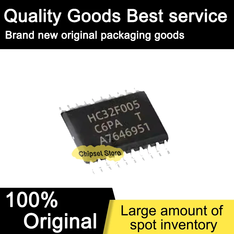 

10pcs HC32F005C6PA-TSSOP20TR HC32F005C6PA TSSOP20TR SOP IC 100% Brand new