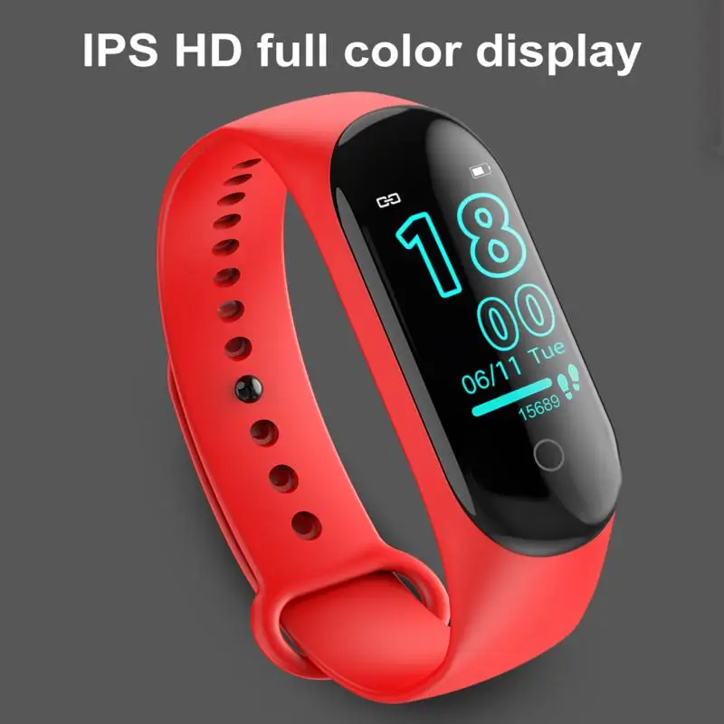 Smart Bracelet Sports M4 Waterproof Smart Watch Smart Electronic Smart Bracelet Pedometer Fitness Tracker Blood Pressure Monitor