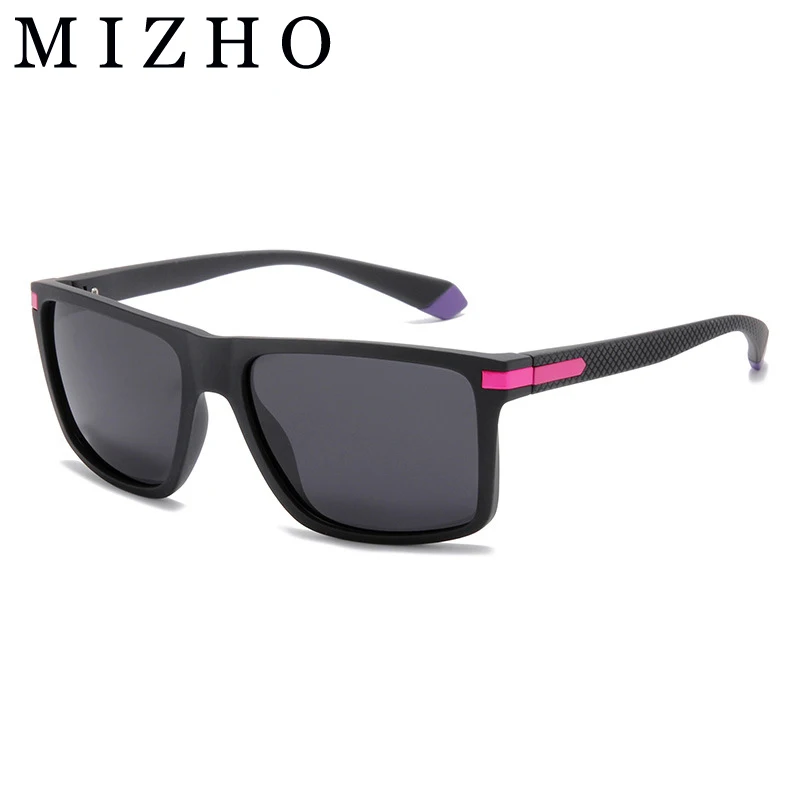 MIZHO Anti-Reflective แว่นกันแดดขับรถผู้ชาย Polarized แฟชั่น TR90กรอบแว่นตากันแดดชายแว่นตาผู้หญิงกีฬา