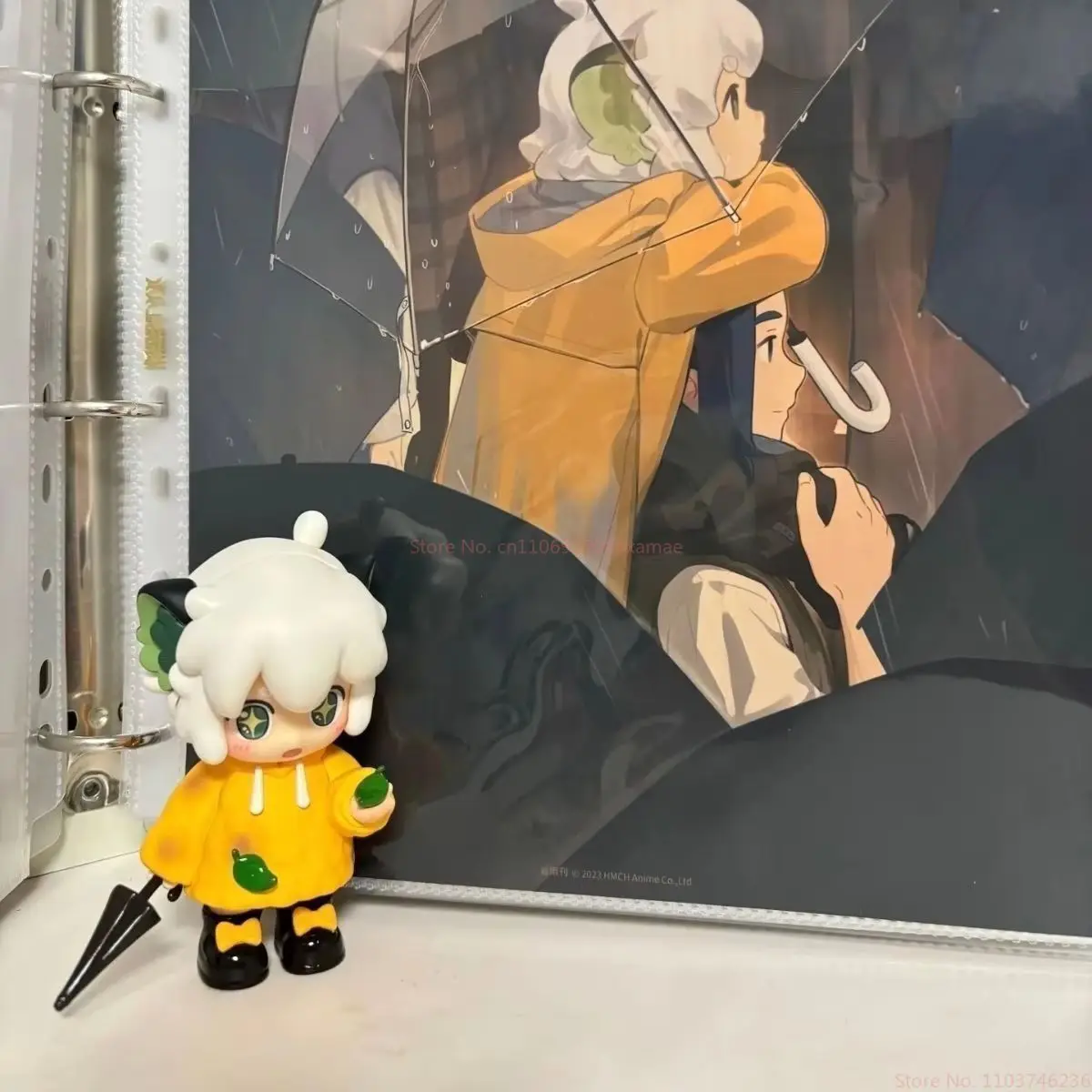In Stock Cute Luo Xiaohei Mini Anime Figurine Chibi Style Room Desk Decoration Kawaii Ornament Collectible Item Friend Gifts