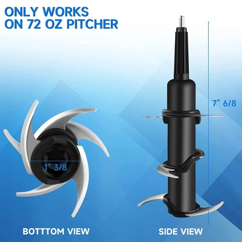 Аксессуары для приготовления сока, 6 ребер, нижнее лезвие для блендера BL66OC BL740 BL642 BL500C, дропшиппинг