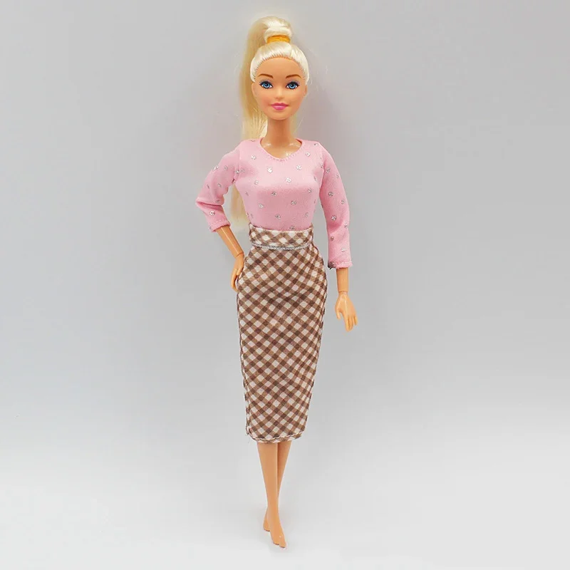 30cm Doll Full Set 11 Joints Movable Doll with Casual Clothes Suit Dress Up Toy Gifts for Girls