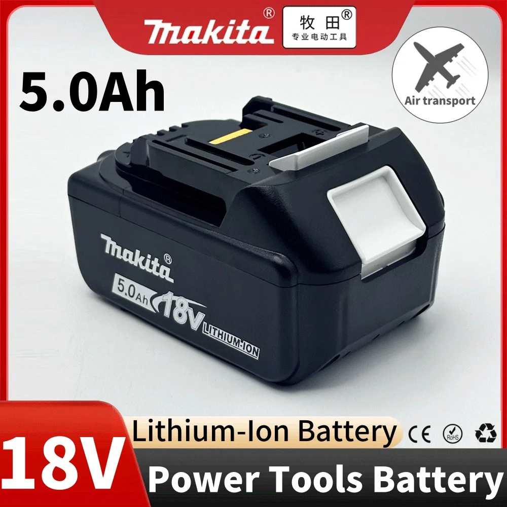 

Makita 18V Battery 5000mAh Rechargeable Power Tools Battery 18V makita with LED Li-ion Replacement LXT BL1860B BL1860 BL1850