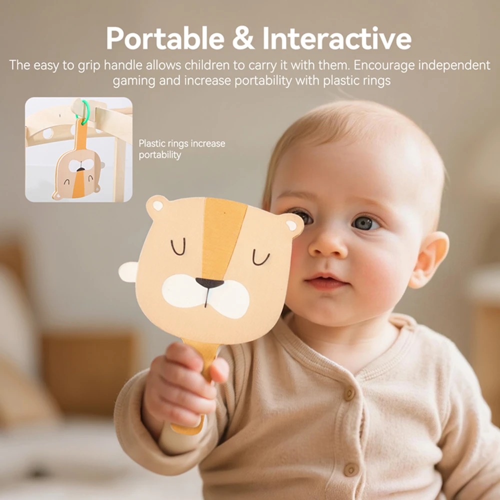 Specchio Montessori per bambini Scheda occupata per lo sviluppo visivo del bambino e carta cognitiva per espressione da 6 pezzi Regalo educativo per il tempo della pancia del neonato