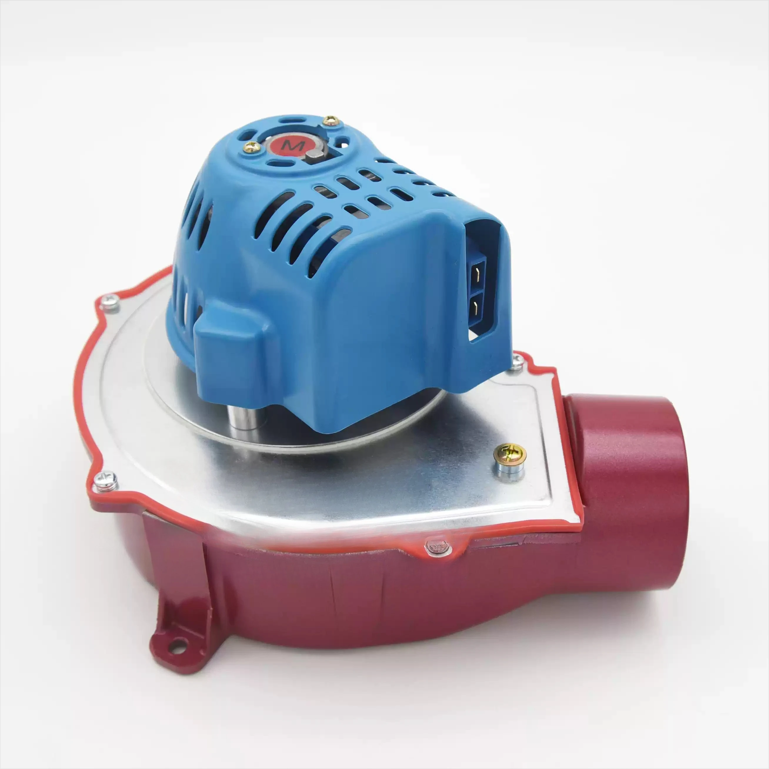 1Pcs wood burning biomass pellet furnace real fire heating furnace 80W high temperature smoke exhaust fan