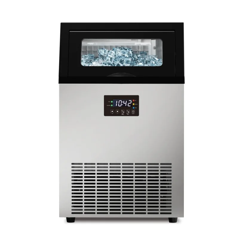 

Aodaxin new milk tea shop bar KTV commercial freezer large large capacity square automatic ice machine