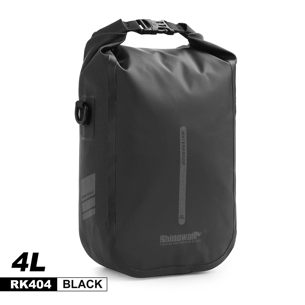 4L Bike Quick Release Bike Front Fork Bag Waterproof Cycling Bag Bicycle Front Bag Bike Storage Bag Cycling Accessory