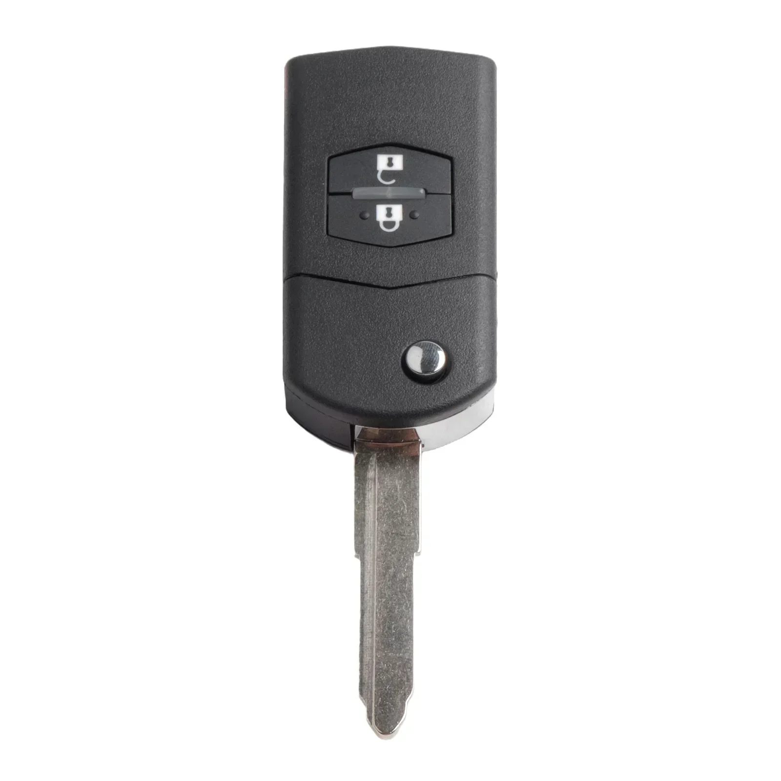 Car Key Shell Brand New Internals Replacement 2 Keys Fob Case Remote For Mazda 2 M2(2008 - 2015) For Mazda Demio