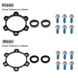 Bicycle Boost Hub Adapter Change 12x142 to 148 15x100 to 110 110 148 Bike Hub Spacer Washer 6 Bolt standard Thru Axle 15mm