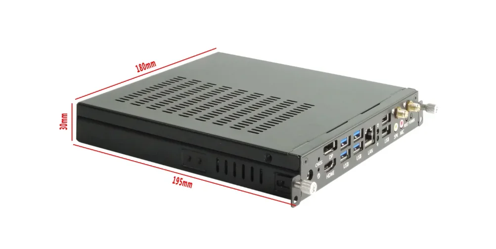 ELSKY P30H-OPS-H610 Ops Mini Pc Alder Lake 12-14th Gen LGA1700 Core I3 I5 I7 I9 6USB DDR4 MAX 64G Wind10/11 لافتات رقمية