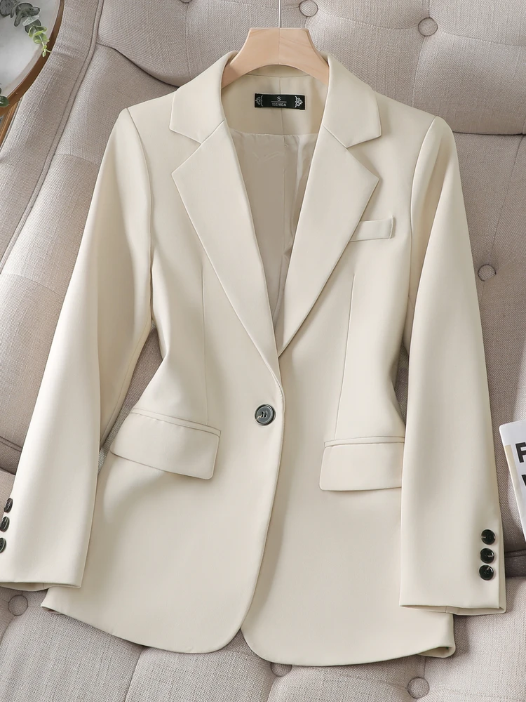Design Sensation Casual Women's Suit Jacket Fashionable Loose Style Autumn Winter New Arrival Elegant Quality Commute Wind