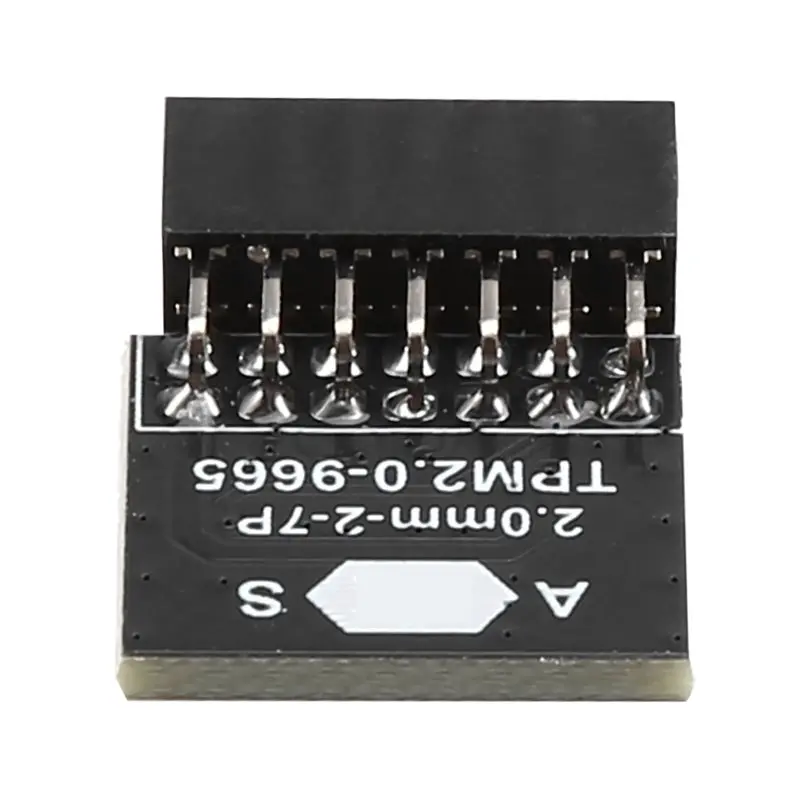 Module TPM2.0 pour ASUS 14-1 broches LPC Module de sécurité TPM Module LPC pour ASUS pour Win11 Module-Y41A