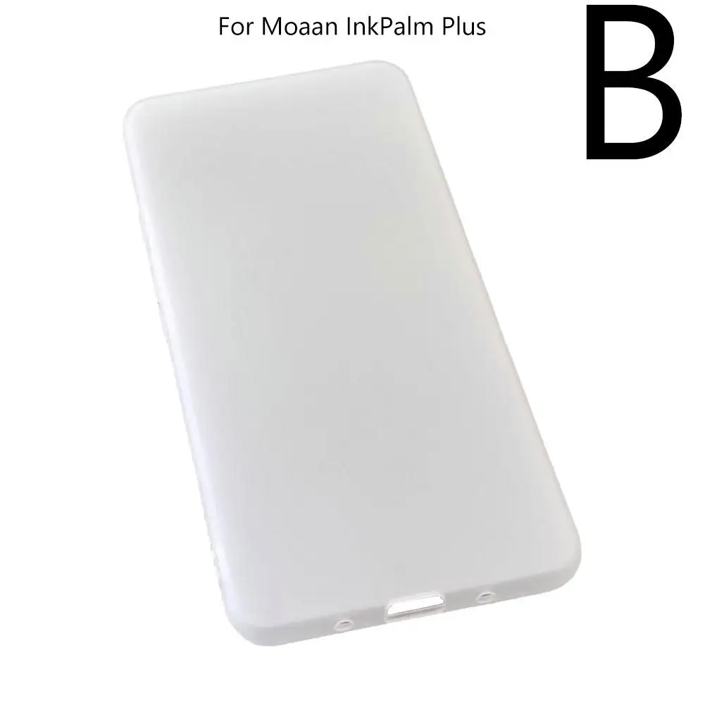 Funda de silicona antiarañazos para lector de libros electrónicos, protector suave de TPU para tableta electrónica, Moaan, InkPalm Plus 5, Q5I7