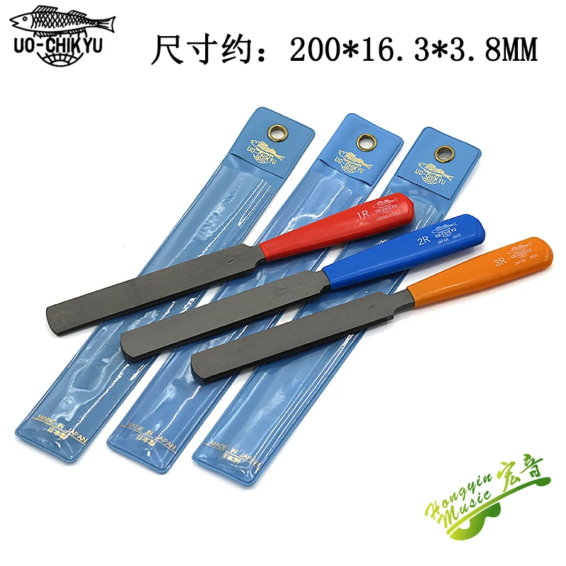 HUATOOL Japanese Curved Fret File Electric Acoustic Guitar Fingerboard Fret Crown Leveling Polishing Repair Tool