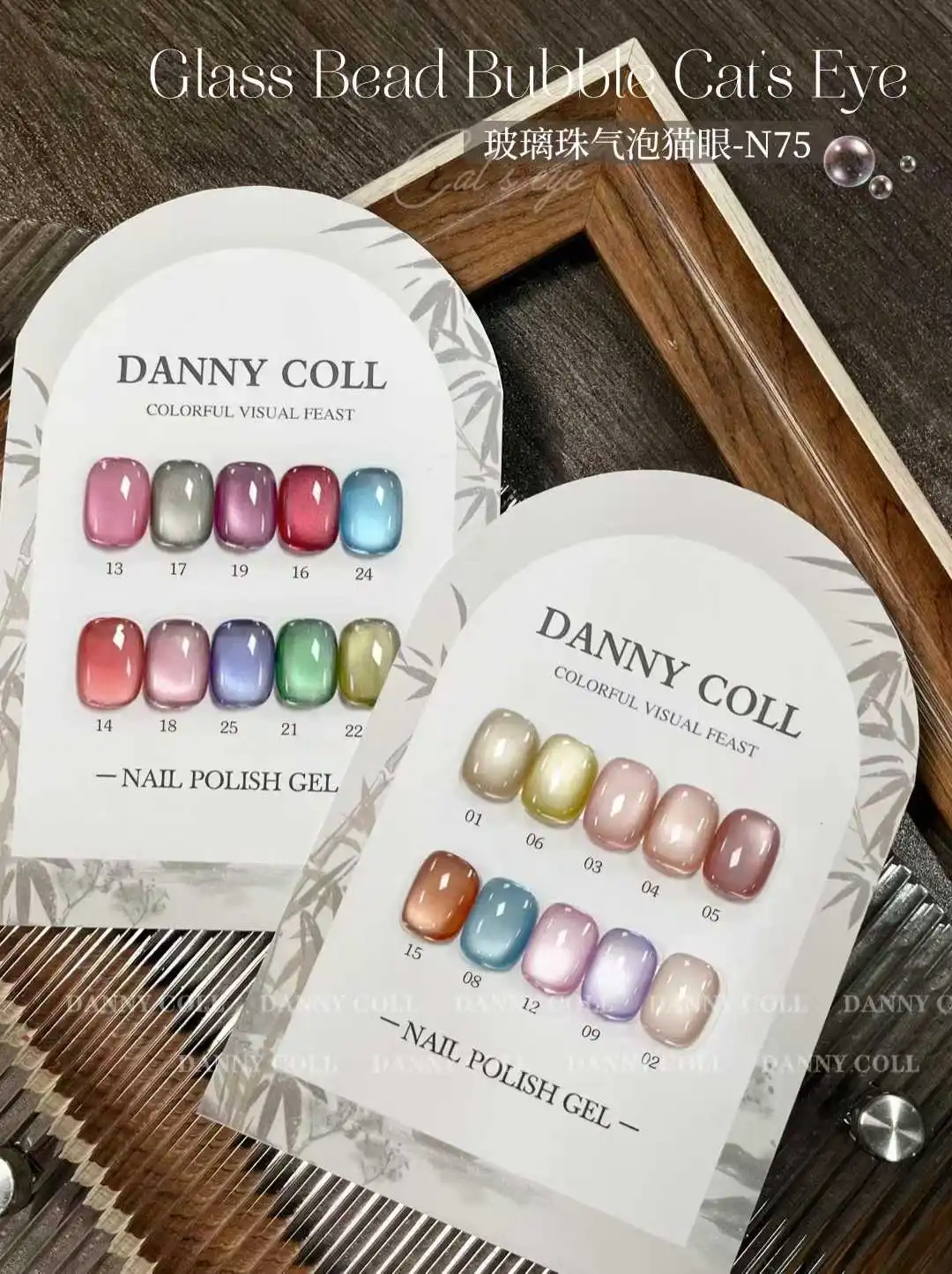 Danny boneca alta qualidade 25 cores luar gato olho gel conjunto salão de beleza 2025 nova venda quente arte do prego não tóxico gel uv atacado