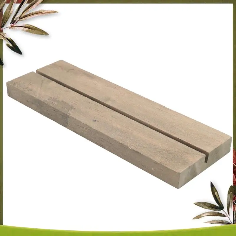 New-6 Pack Rustic Chalk Board Sign With Wood Stand For Wedding Decorations Signs Labels 6X5 Inch Blackboard