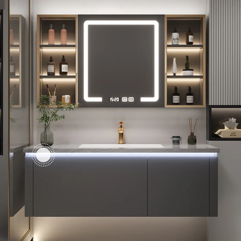 

Slim Corner Bathroom Cabinet Modern Minimalist Bathroom Cabinet Washbasin Storage Closet Muebles Hogar Room Furniture