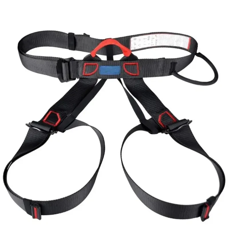 Climbing Harness, Rock Climbing Harness Protect Waist Safety Harness, Half Body Harness for Mountaineering Fire Rescuing