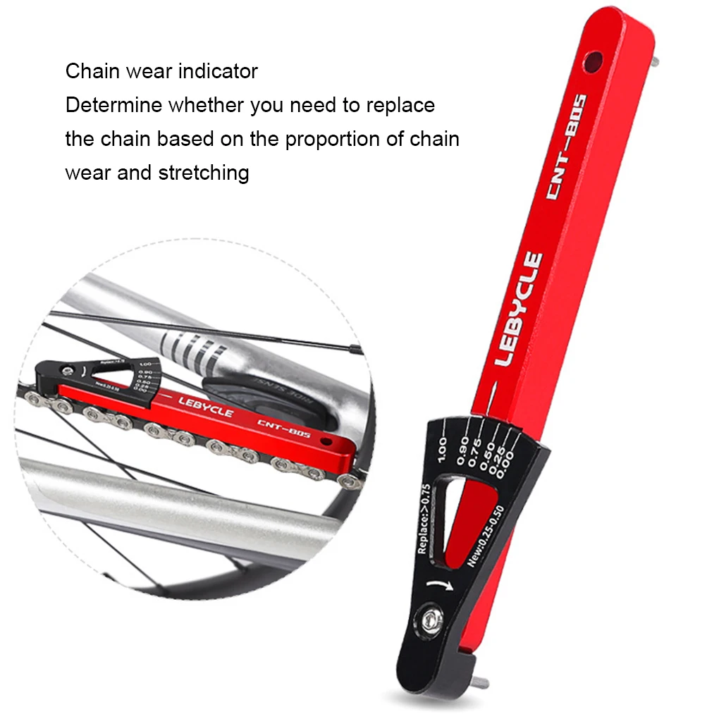 Bicycle Chain Wear Indicator Tool Chain Checker Kits Multi-Functional Chains Gauge Measurement For Mountain Road Bike