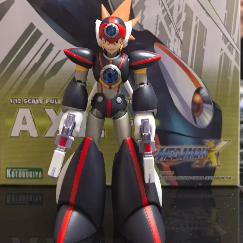

New Genuine Kotobukiya Rockman Black Zero Anime Action Figure Pvc 1/12 Collectible Model Assembly Ornaments Gift In Stock
