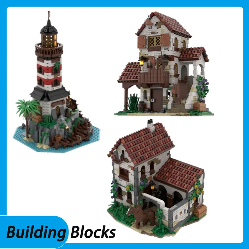 

Spot MOC-127425 127497 127692 small particle assembly building blocks educational toy model gift set ornaments