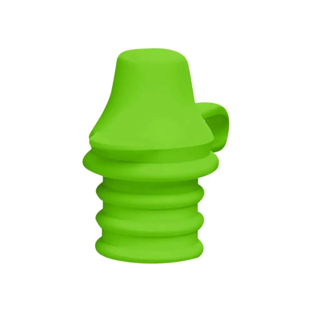 

No Spill Silicone Bottle Top Spout Flow Control Adapter Drinking Tube Portable Leak Proof Bottle Replacement Lid
