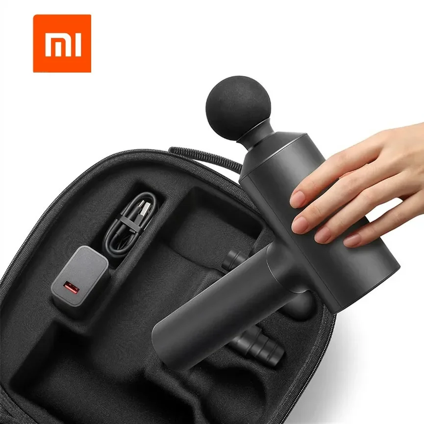 Pistolet do masażu Xiaomi Mijia elektryczny masażer szyi Smart Hit pistolet do masażu ciała relaksujący Fitness łagodzący ból mięśni