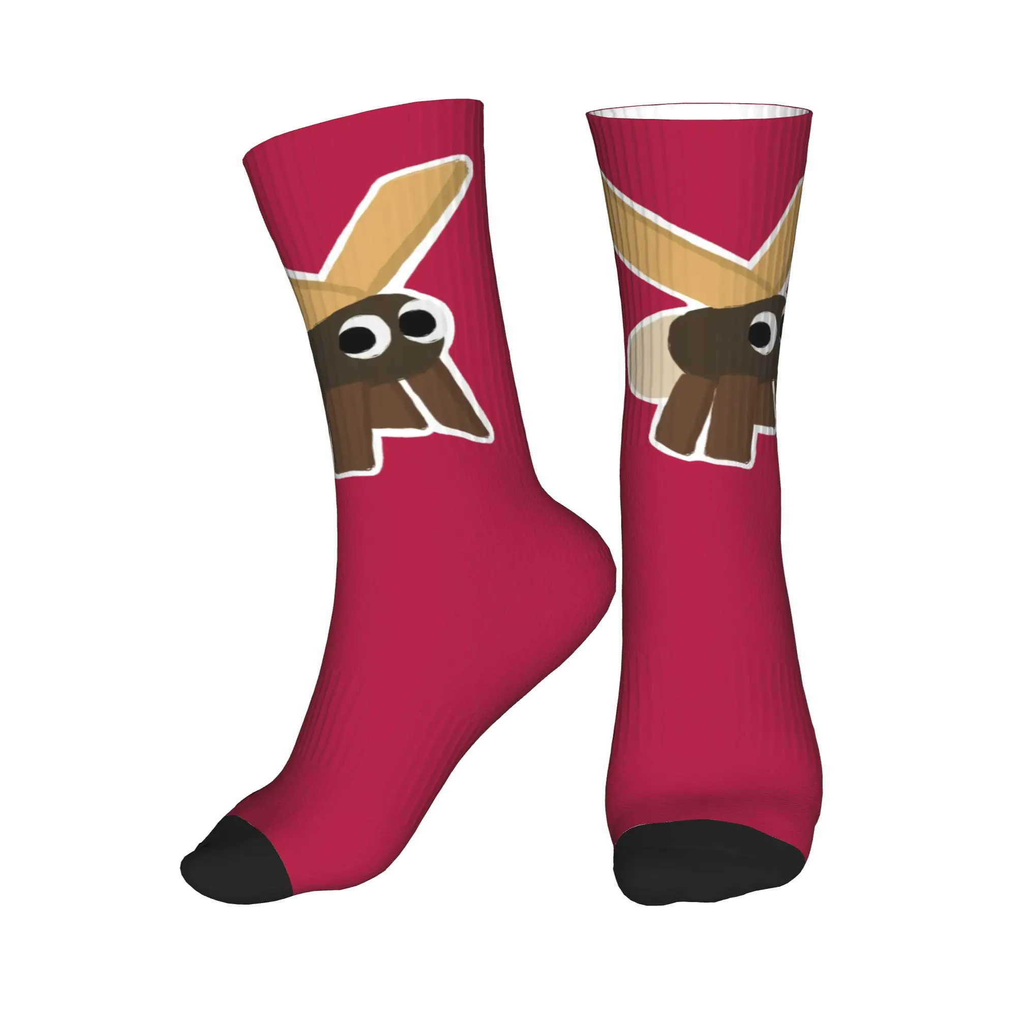 

Носки All Seasons Charmallow Woods Bugsnax Characters Sport Middle Tube Socks, высококачественные носки средней длины, модные носки для мужчин и женщин