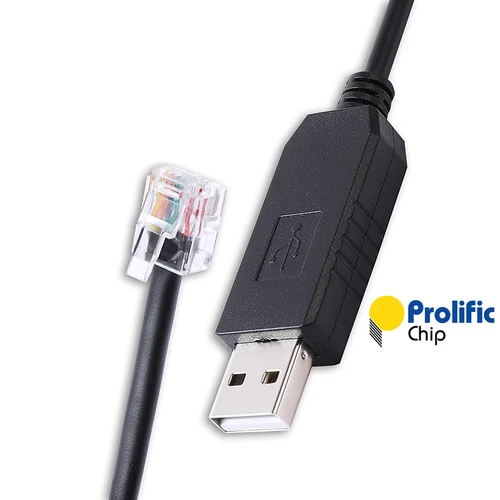Unitronics-Cable de programación PLC PL2303 USB RS232 a RJ11 6P6C, Cable Serial para descarga y comunicación