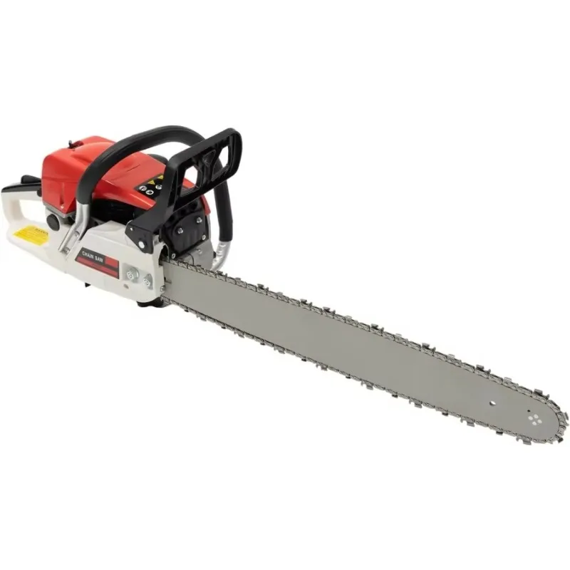 

【Best-selling】52CC 2-Stroke Chainsaw 22 Inch Power Portable Handed Petrol Woodcutting Chain Saw For Tree Cutting