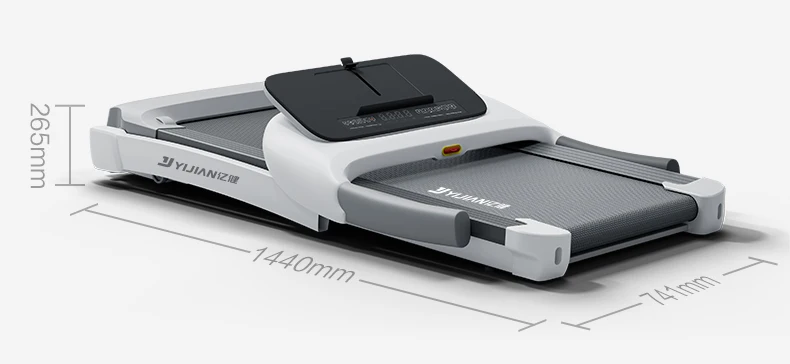 XL treadmill household model, small foldable multi-function, for silent gym