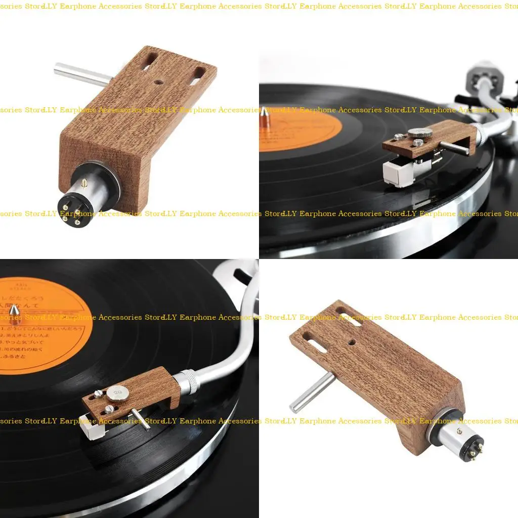 

462E Cherry Turntable Headshell Mount for LP Phono Cartridge Replacement Phonogr
