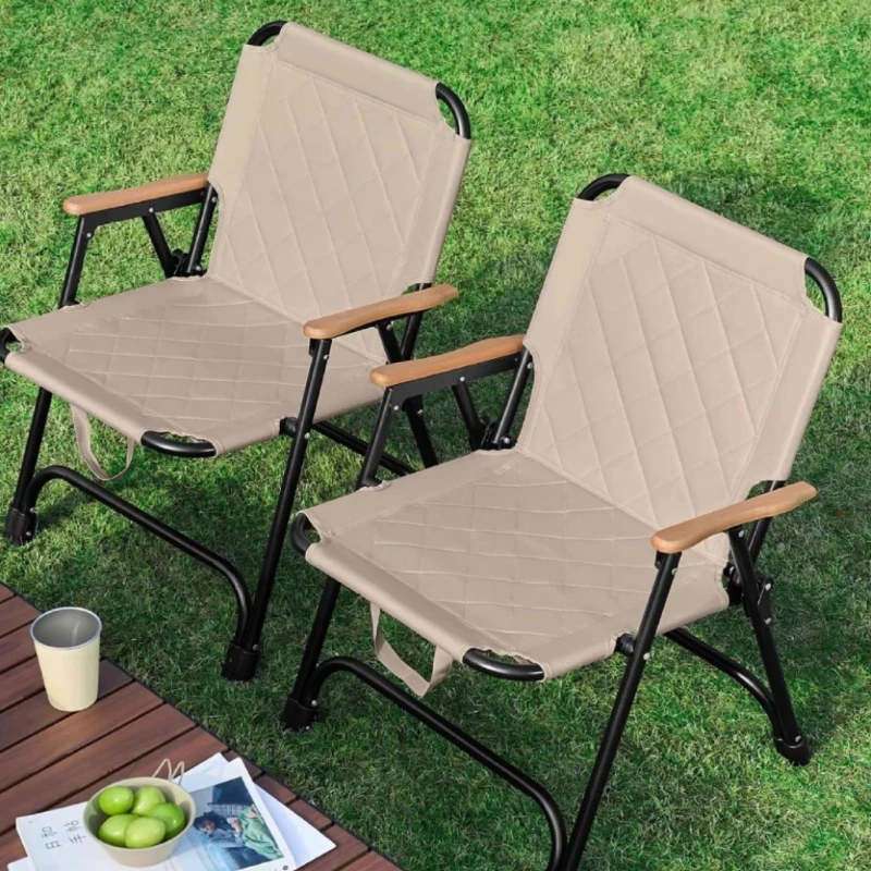 Folding chair padded Kermit picnic chair ultra-light fishing camping beach chair portable