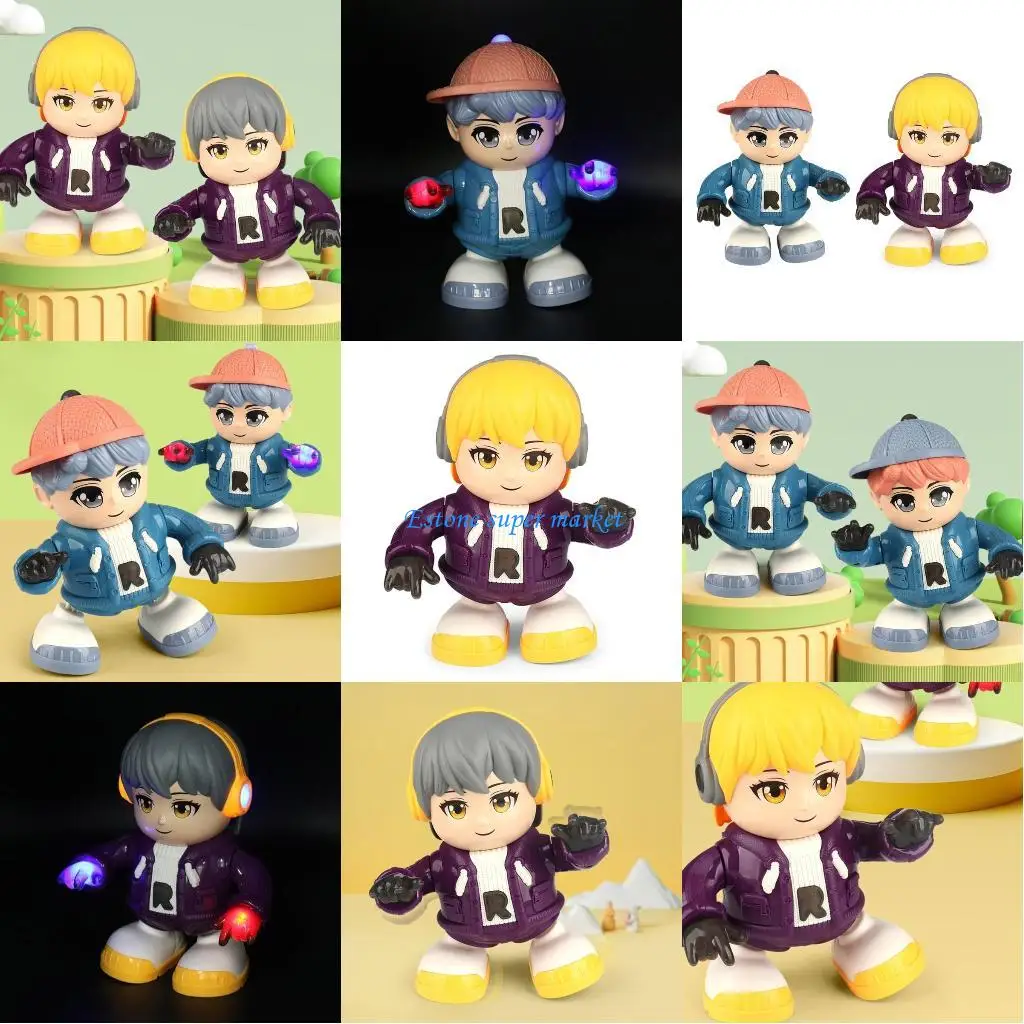 

090B Robot Boy/Girl Pet Toy Electronic Kid Swinging Walking Boy/Girl Sing Dancing