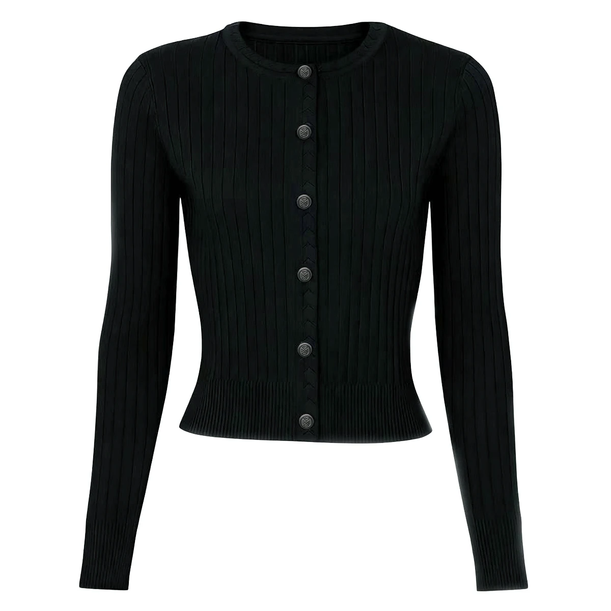 

Высокое качество, весна и осень, новый стиль, модный темпераментный женский вязаный топ с длинными рукавами, женский топ-кардиган, куртка