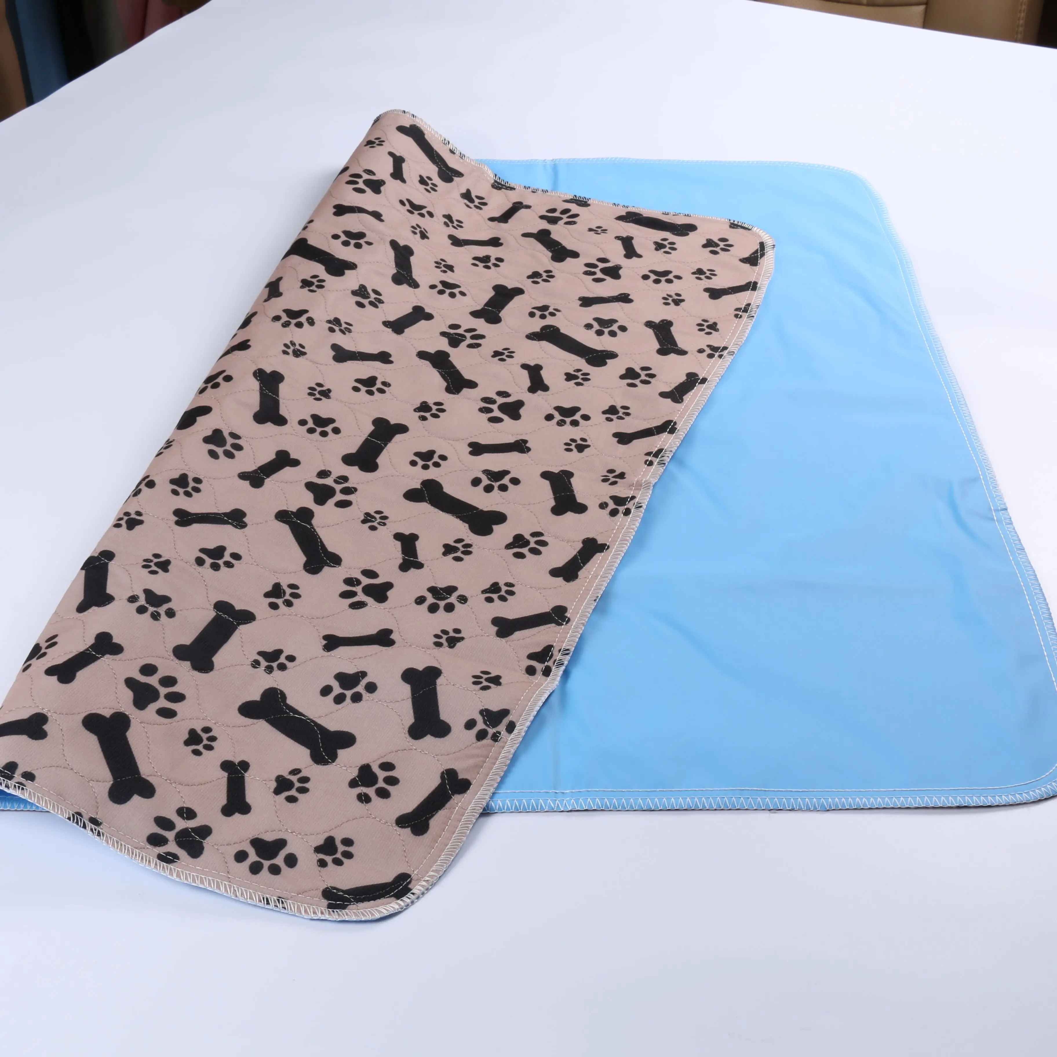 Waterproof Reusable Pet Training Mat Washable High Incontinence Dog Pee Pad