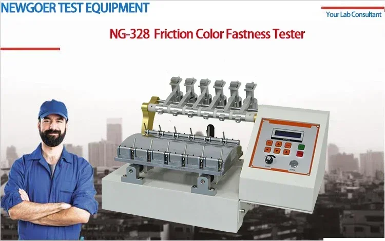 

JIS Electronic Rubbing Fastness Tester Color Fastness to Rub Testing Machine