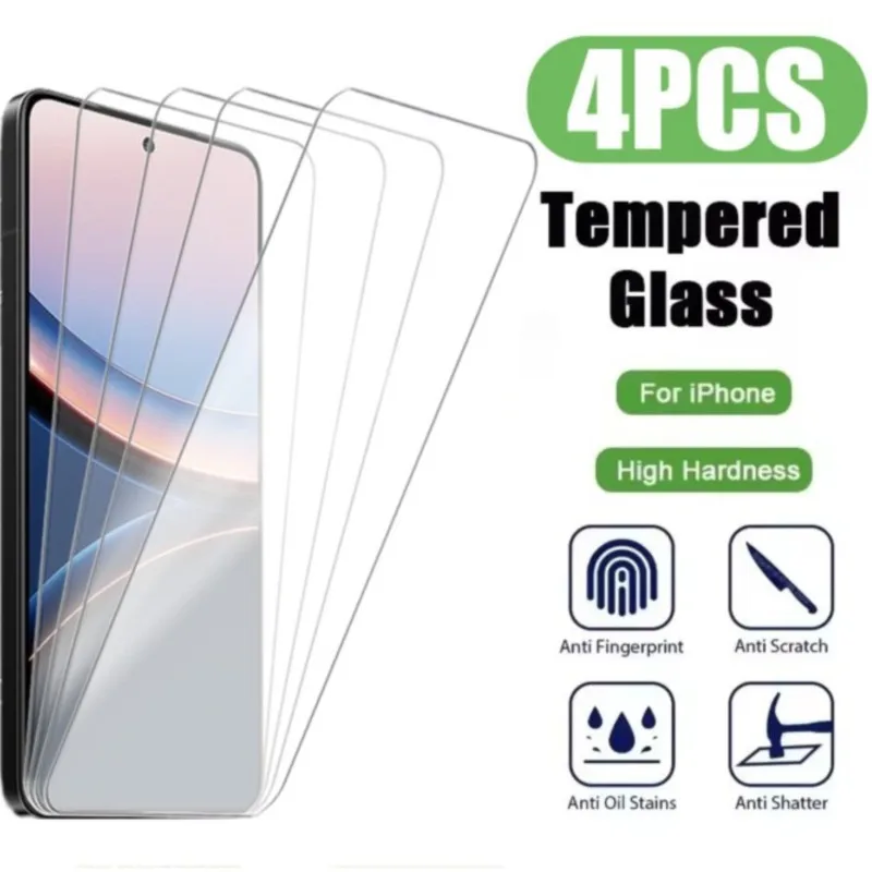 4PCS Tempered Glass… - image