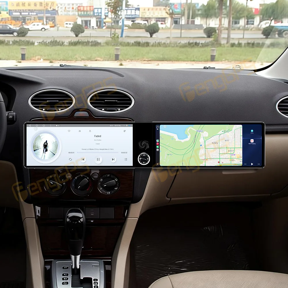 

24.6 Inch Screen Car Radio For Ford Focus 2005-2007 Android Auto GPS Navigation Multimedia Video Stereo Receiver Head Unit