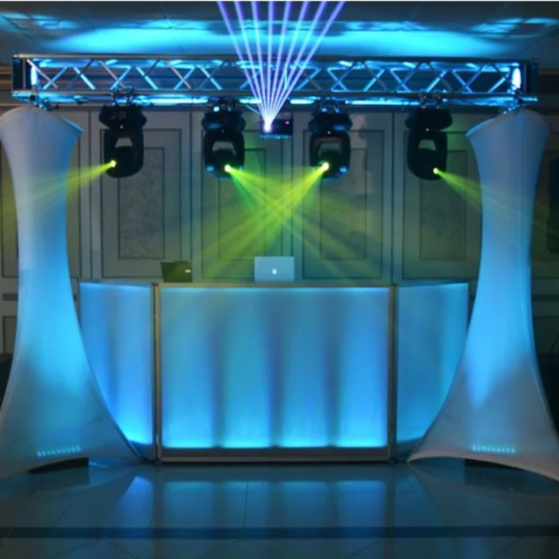 2 stks LED Moving Head Opvouwbare Klem Haken 105mm 115mm Pitch Beugel Aluminium Truss Klemmen Laden DJ Mobiele Hoofd 230 W 200 W 5R 7R