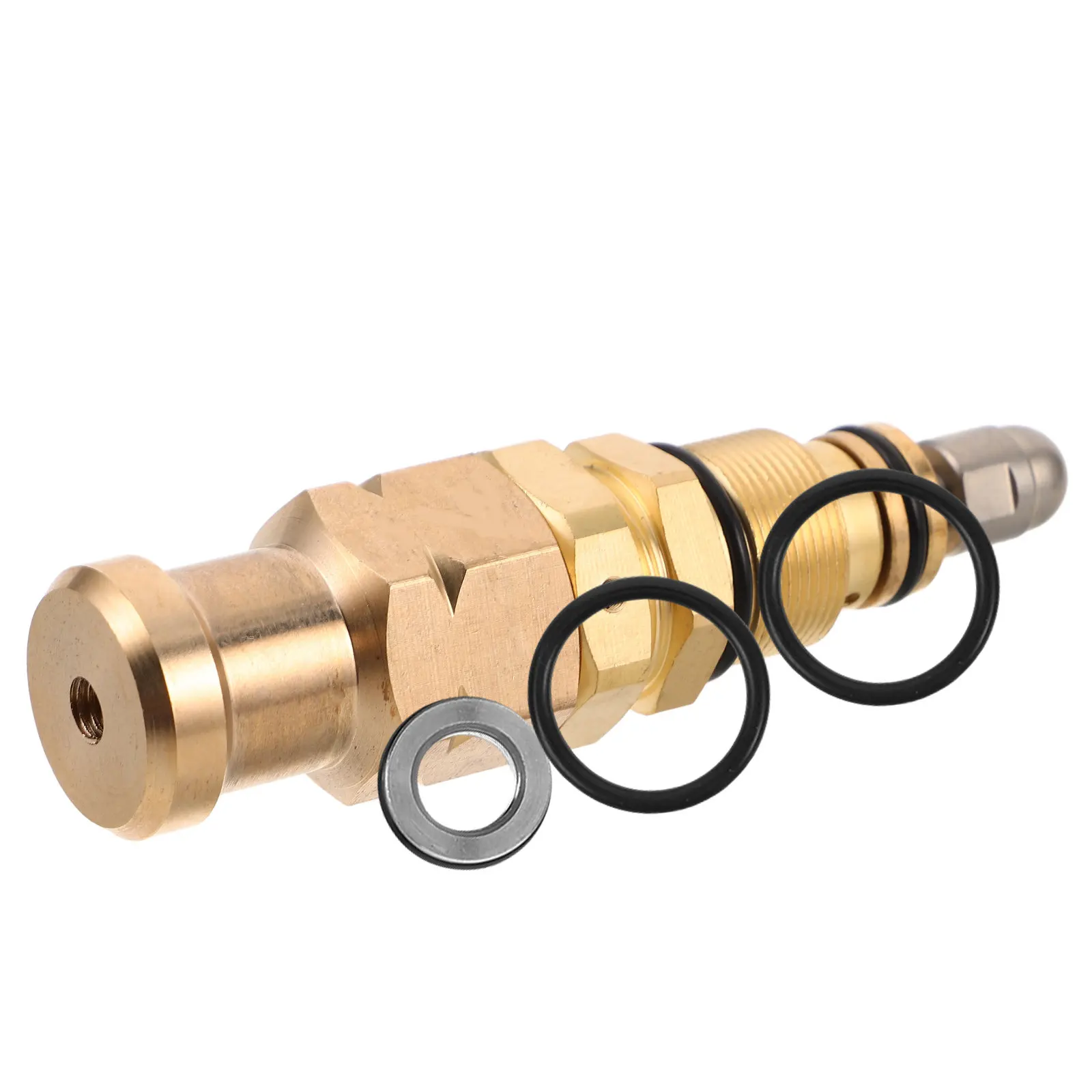 High Pressure Washer Pump Brass Head Valve Replacement 7.5kw Pressure Regulator Car Washer Accessory Adjustable Pump Valve