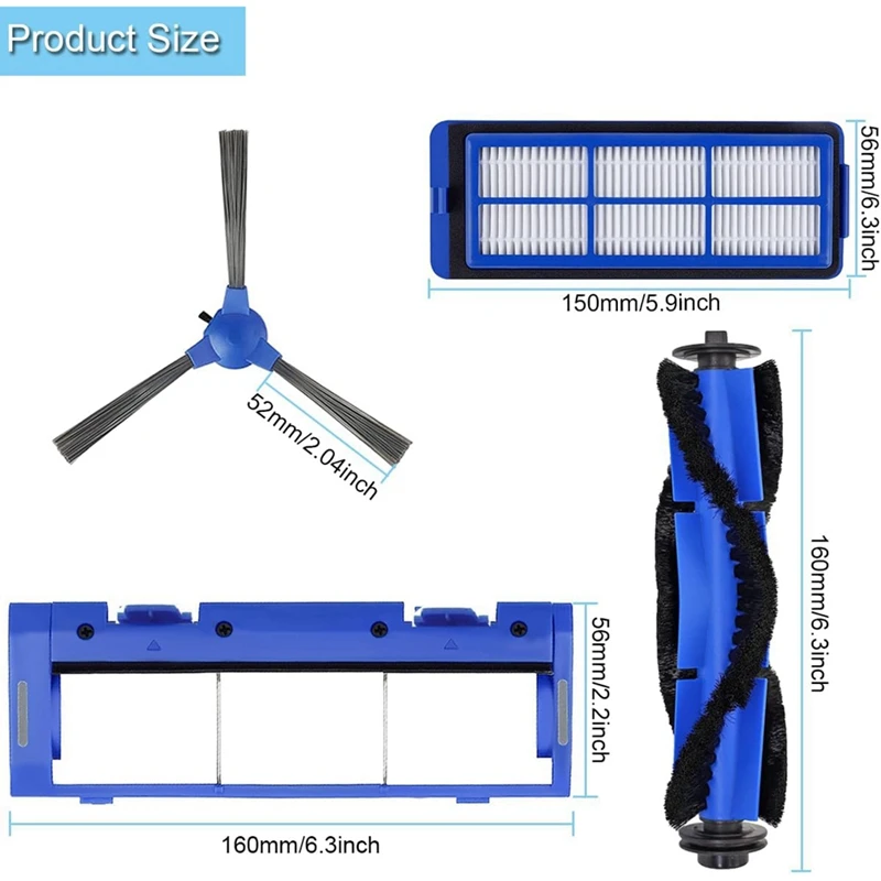 Replacement Spare Parts For Eufy Robovac 11S Max 15C Max 25C Max 30C Max G30 G30 Edge G30 Robot Vacuum Cleaner