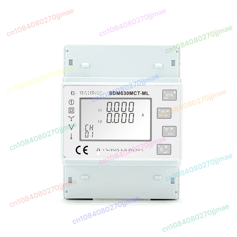 

Трехфазный многоканальный счетчик энергии Modbus RJ45 TCP для EASTRON SDM630MCT-ML-TCP